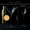 PREORDER: Vortex Martini Glass