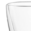 Clear Insulated Double Wall Glass Cup Set