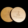 Free Wooden Coasters, Set of 2