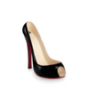 High Heel Black Wine Bottle Holder