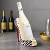 High Heel Zebra Print Bottle Holder - Sister.ly Drinkware